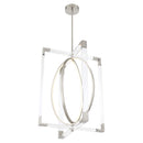 George Kovacs - P2266-084-L - LED Pendant - Double Take - Brushed Nickel