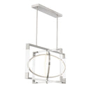 George Kovacs - P2267-084-L - LED Pendant - Double Take - Brushed Nickel