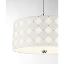George Kovacs - P5338-613 - Three Light Pendant - Patchwork - Polished Nickel