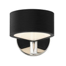 LED Wall Mount<br /><span style="color:#4AB0CE;">Entrega: 4-10 dias en USA</span><br /><span style="color:#4AB0CE;font-size:60%;">PREGUNTE POR ENTREGA EN PANAMA</span><br />Collection: Side Step<br />Finish: Polished Nickel And Coal