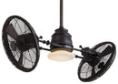 Minka Aire - F802L-KA - 42"Performance Fan - Vintage Gyro - Kocoa