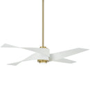64"Ceiling Fan<br /><span style="color:#4AB0CE;">Entrega: 4-10 dias en USA</span><br /><span style="color:#4AB0CE;font-size:60%;">PREGUNTE POR ENTREGA EN PANAMA</span><br />Collection: Artemis IV<br />Finish: Soft Brass With Flat White Blades