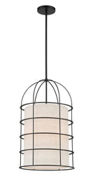 Minka-Lavery - 2154-66A - Four Light Pendant - Gateway Park - Coal
