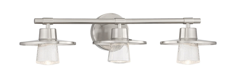 Minka-Lavery - 2423-84-L - LED Bath Light - Beacon Avenue - Brushed Nickel