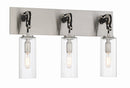 Minka-Lavery - 2893-691 - Three Light Bath - Pullman Junction - Coal w/Brushed Nickel