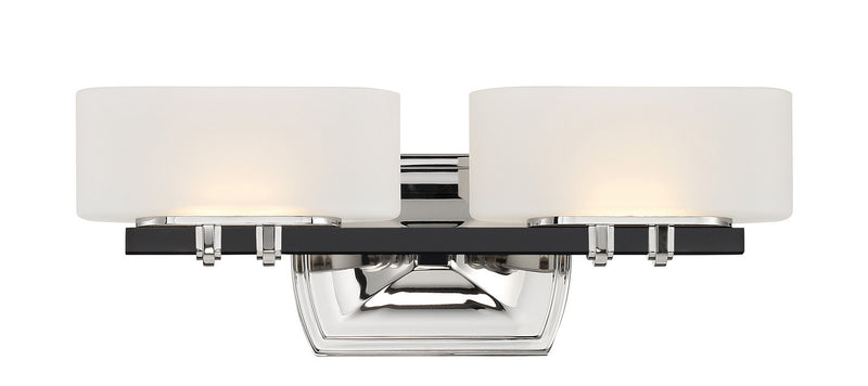 Minka-Lavery - 3012-572-L - LED Bath Light - Drury Bath - Polished Nickel And Coal