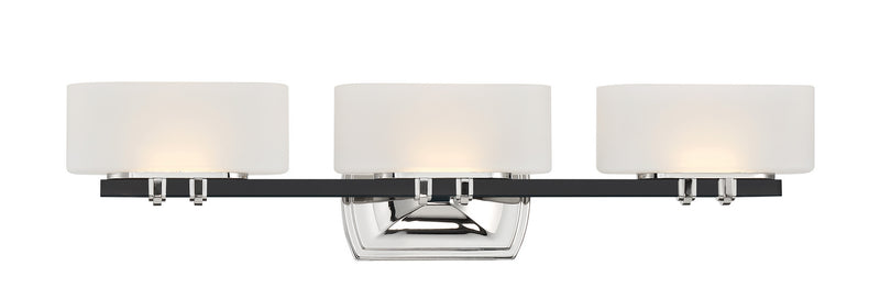 Minka-Lavery - 3013-572-L - LED Bath Light - Drury Bath - Polished Nickel And Coal