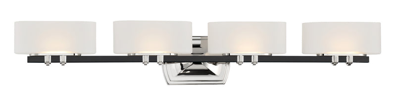 Minka-Lavery - 3014-572-L - LED Bath Light - Drury Bath - Polished Nickel And Coal