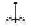 Five Light Chandelier<br /><span style="color:#4AB0CE;">Entrega: 4-10 dias en USA</span><br /><span style="color:#4AB0CE;font-size:60%;">PREGUNTE POR ENTREGA EN PANAMA</span><br />Collection: Beckonridge<br />Finish: Coal