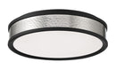 Minka-Lavery - 717-2-691-L - LED Flush Mount - Coal And Brushed Nickel