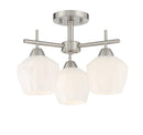 Three Light Semi Flush / Chandelier<br /><span style="color:#4AB0CE;">Entrega: 4-10 dias en USA</span><br /><span style="color:#4AB0CE;font-size:60%;">PREGUNTE POR ENTREGA EN PANAMA</span><br />Collection: Camrin<br />Finish: Coal