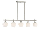 Minka-Lavery - 2174-84 - Five Light Island Pendant - Camrin - Brushed Nickel