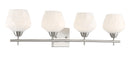 Minka-Lavery - 3174-84 - Four Light Bath - Camrin - Brushed Nickel