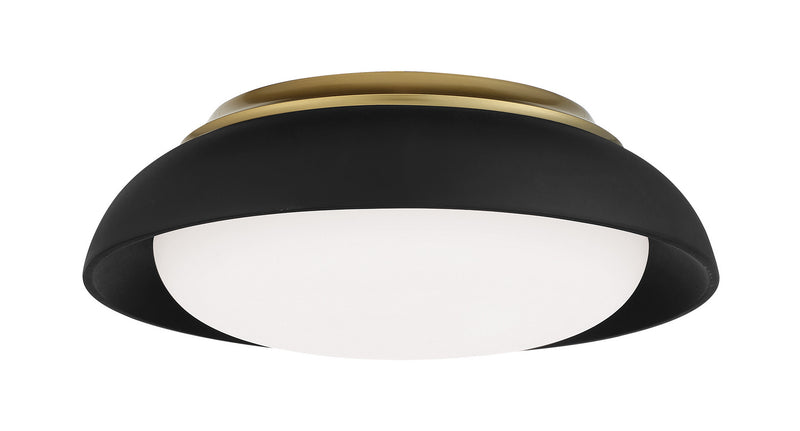 Minka-Lavery - 719-661-L - LED Flush Mount - Coal W/Honey Gold Highlight