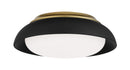Minka-Lavery - 719-661-L - LED Flush Mount - Sand Coal w/Honey Gold