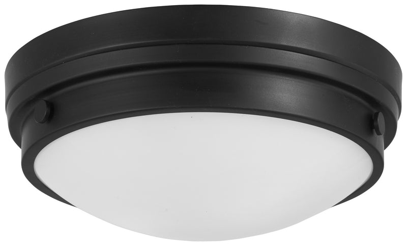 Minka-Lavery - 823-66A - Two Light Flush Mount - Coal