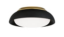 Minka-Lavery - 718-661-L - LED Flush Mount - Sand Coal w/Honey Gold