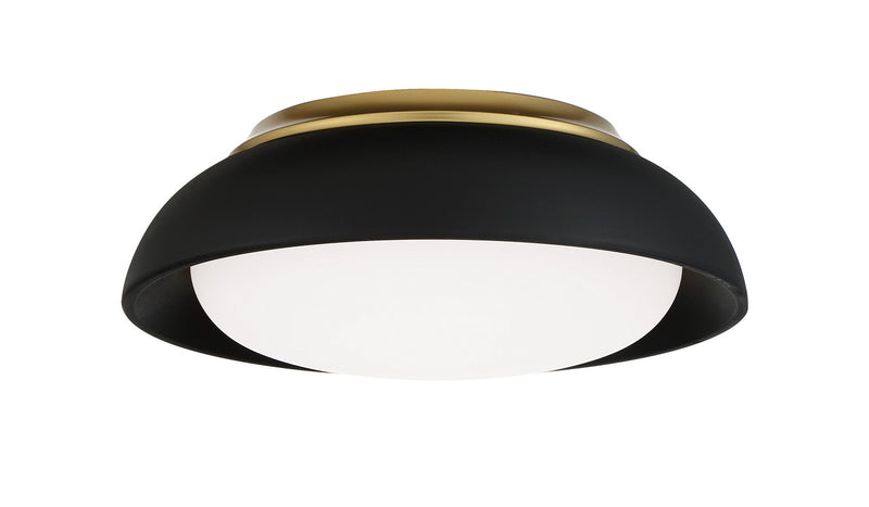 Minka-Lavery - 718-661-L - LED Flush Mount - Coal W/Honey Gold Highlight