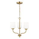 Three Light Chandelier<br /><span style="color:#4AB0CE;">Entrega: 4-10 dias en USA</span><br /><span style="color:#4AB0CE;font-size:60%;">PREGUNTE POR ENTREGA EN PANAMA</span><br />Collection: Windom<br />Finish: Satin Brass