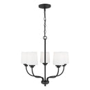 Five Light Chandelier<br /><span style="color:#4AB0CE;">Entrega: 4-10 dias en USA</span><br /><span style="color:#4AB0CE;font-size:60%;">PREGUNTE POR ENTREGA EN PANAMA</span><br />Collection: Windom<br />Finish: Midnight Black