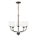Five Light Chandelier<br /><span style="color:#4AB0CE;">Entrega: 4-10 dias en USA</span><br /><span style="color:#4AB0CE;font-size:60%;">PREGUNTE POR ENTREGA EN PANAMA</span><br />Collection: Windom<br />Finish: Bronze