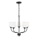 Generation Lighting - 3102805EN3-112 - Five Light Chandelier - Windom - Midnight Black