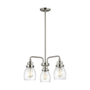 Generation Lighting - 3114503EN7-962 - Three Light Chandelier - Belton - Brushed Nickel