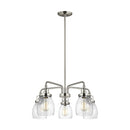 Generation Lighting - 3114505EN7-962 - Five Light Chandelier - Belton - Brushed Nickel