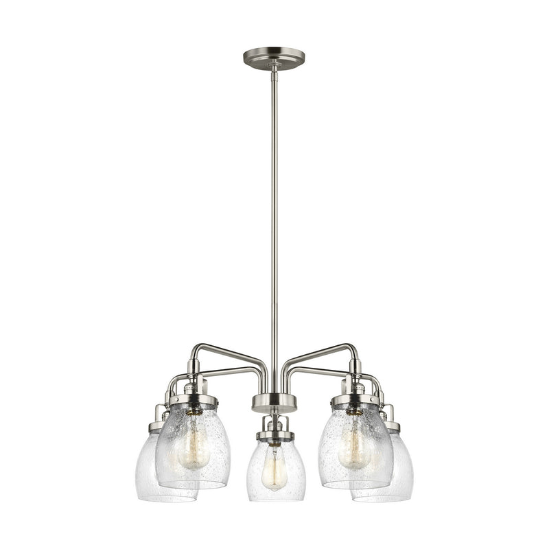 Generation Lighting - 3114505EN7-962 - Five Light Chandelier - Belton - Brushed Nickel