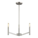 Visual Comfort Studio - 3124303-962 - Three Light Chandelier - Vector - Brushed Nickel