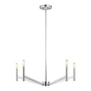 Visual Comfort Studio - 3124305-05 - Five Light Chandelier - Vector - Chrome