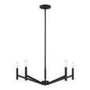 Visual Comfort Studio - 3124305EN-112 - Five Light Chandelier - Vector - Midnight Black