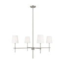 Visual Comfort Studio - 3287204EN-962 - Four Light Chandelier - Baker - Brushed Nickel