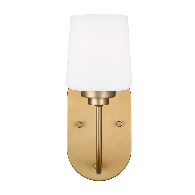 Generation Lighting - 4102801-848 - One Light Wall / Bath Sconce - Windom - Satin Brass