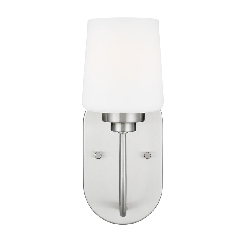 Generation Lighting - 4102801EN3-962 - One Light Wall / Bath Sconce - Windom - Brushed Nickel
