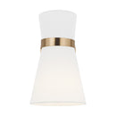 Visual Comfort Studio - 4190501-848 - One Light Wall / Bath Sconce - Clark - Satin Brass
