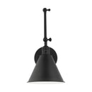 One Light Wall Sconce<br /><span style="color:#4AB0CE;">Entrega: 4-10 dias en USA</span><br /><span style="color:#4AB0CE;font-size:60%;">PREGUNTE POR ENTREGA EN PANAMA</span><br />Collection: Salem<br />Finish: Midnight Black