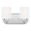 Generation Lighting - 4402802-05 - Two Light Wall / Bath - Windom - Chrome