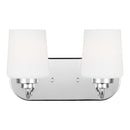 Generation Lighting - 4402802-05 - Two Light Wall / Bath - Windom - Chrome