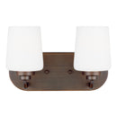 Generation Lighting - 4402802-710 - Two Light Wall / Bath - Windom - Bronze