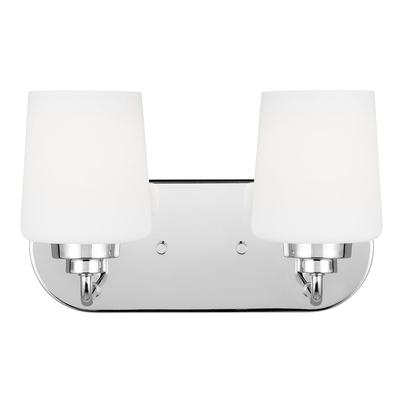 Generation Lighting - 4402802EN3-05 - Two Light Wall / Bath - Windom - Chrome