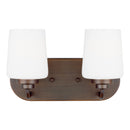 Generation Lighting - 4402802EN3-710 - Two Light Wall / Bath - Windom - Bronze