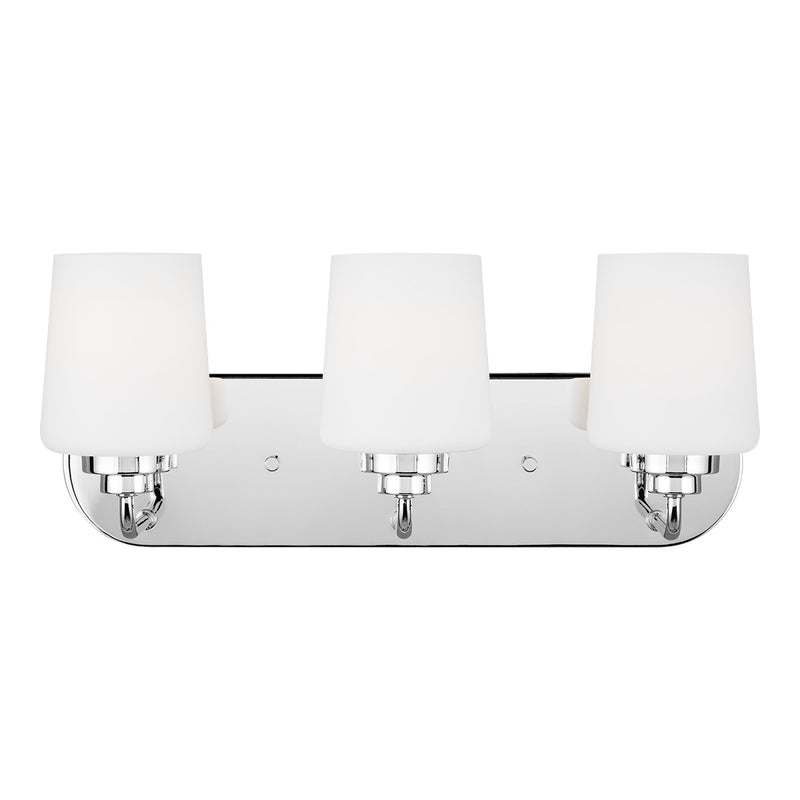 Generation Lighting - 4402803EN3-05 - Three Light Wall / Bath - Windom - Chrome