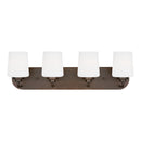 Generation Lighting - 4402804-710 - Four Light Wall / Bath - Windom - Bronze