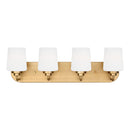 Generation Lighting - 4402804-848 - Four Light Wall / Bath - Windom - Satin Brass