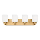Generation Lighting - 4402804-848 - Four Light Wall / Bath - Windom - Satin Brass