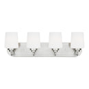 Generation Lighting - 4402804-962 - Four Light Wall / Bath - Windom - Brushed Nickel