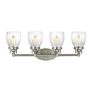 Generation Lighting - 4414504EN7-962 - Four Light Wall/ Bath - Belton - Brushed Nickel