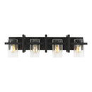 Four Light Wall / Bath<br /><span style="color:#4AB0CE;">Entrega: 4-10 dias en USA</span><br /><span style="color:#4AB0CE;font-size:60%;">PREGUNTE POR ENTREGA EN PANAMA</span><br />Collection: Mitte<br />Finish: Midnight Black