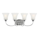 Generation Lighting - 44808-05 - Four Light Wall / Bath - Holman - Chrome
